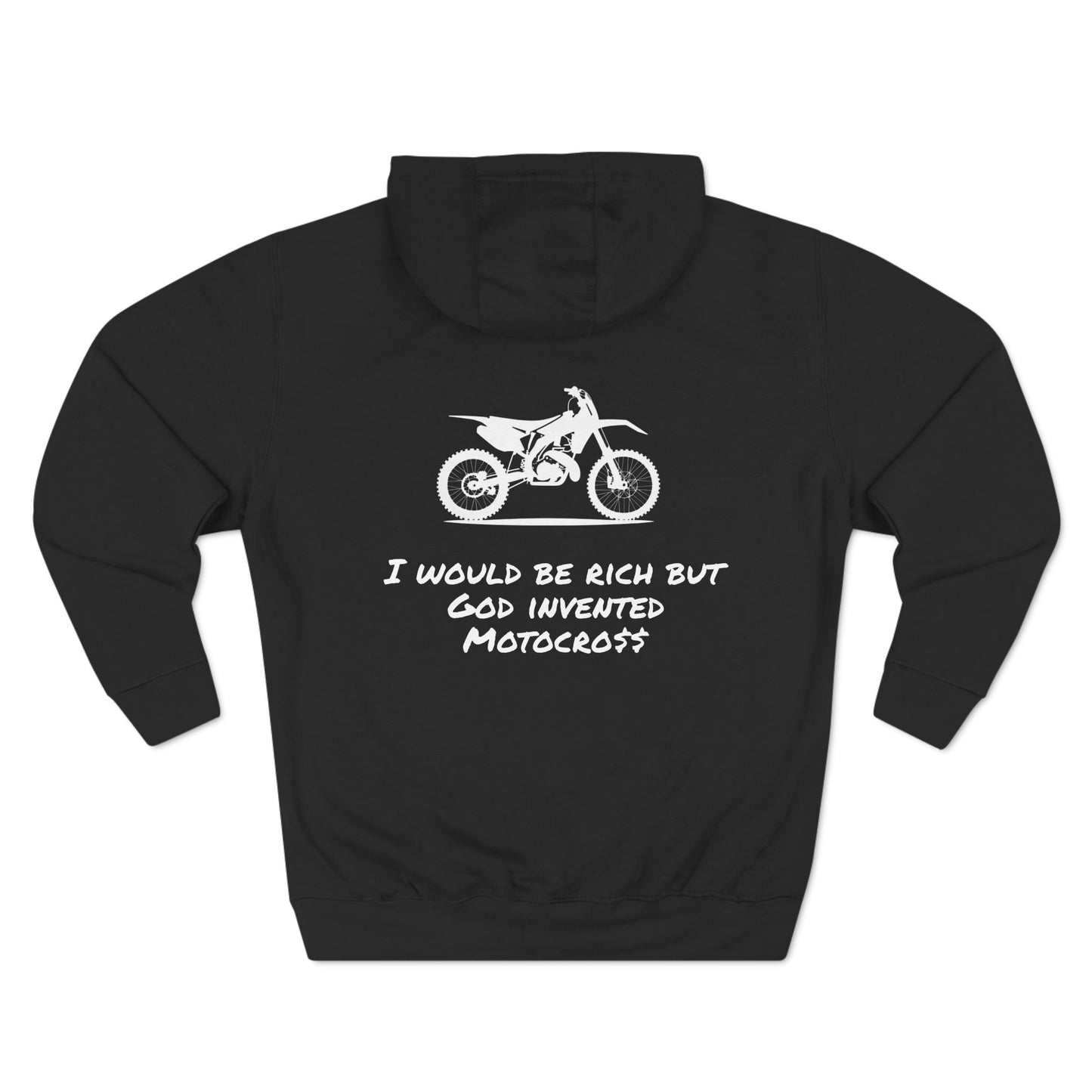 Motowalletz “young dumb and broke” Fleece Hoodie