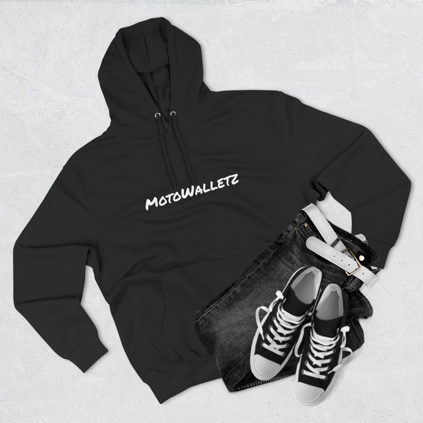 Motowalletz “young dumb and broke” Fleece Hoodie