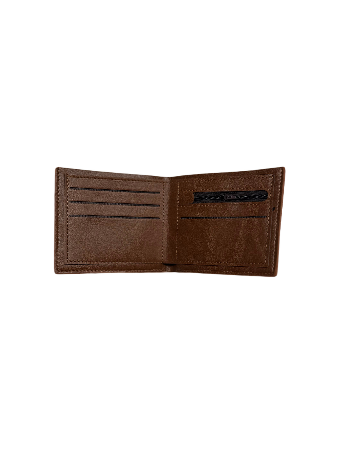 Leather custom moto plate wallet