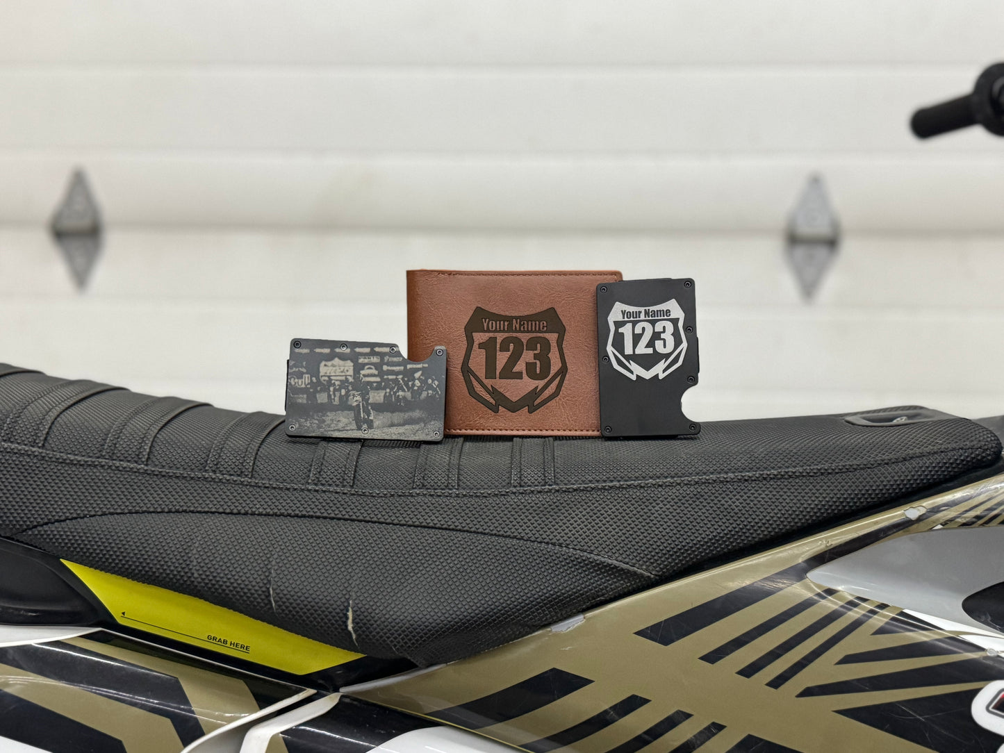 Custom Number Plate RFID Blocking Wallet